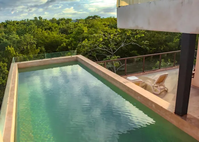 Master Jungle Penthouse With Large Private Terrace - Santuario Boutique Apartment