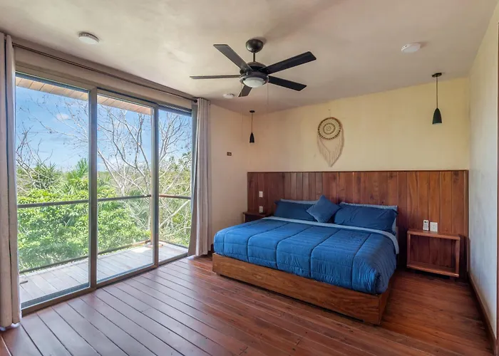 Master Jungle Penthouse With Large Private Terrace - Santuario Boutique Chemuyil