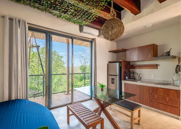 Apartment Master Jungle Penthouse With Large Private Terrace - Santuario Boutique Chemuyil