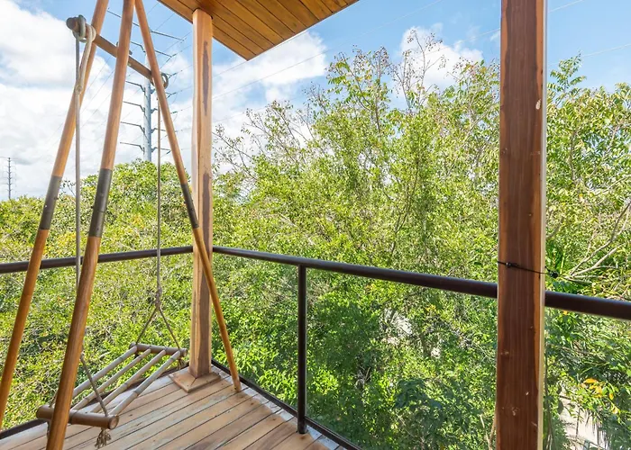 Master Jungle Penthouse With Large Private Terrace - Santuario Boutique * Chemuyil