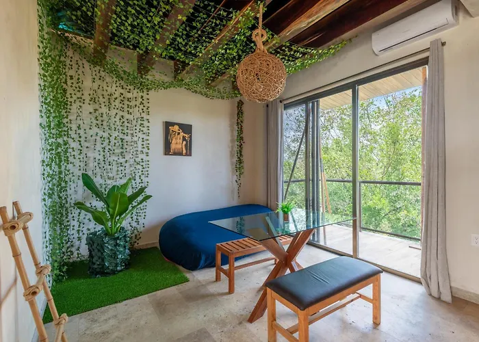 Master Jungle Penthouse With Large Private Terrace - Santuario Boutique Chemuyil