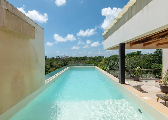 Master Jungle Penthouse With Large Private Terrace - Santuario Boutique Apartment *