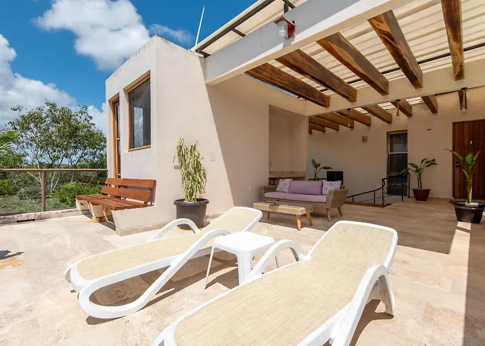 Master Jungle Penthouse With Large Private Terrace - Santuario Boutique Apartment *