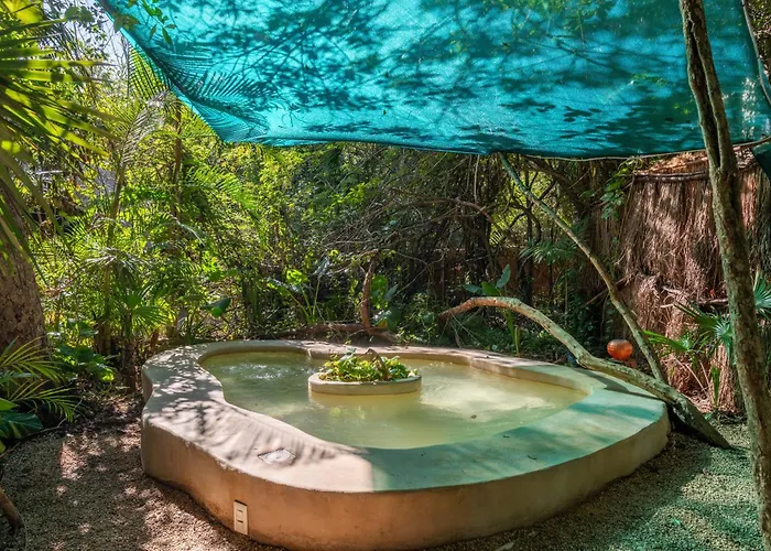 Master Jungle Penthouse With Large Private Terrace - Santuario Boutique Appartement Chemuyil